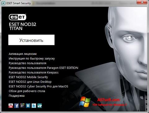 Screenshot ESET NOD32 Titan Windows 7