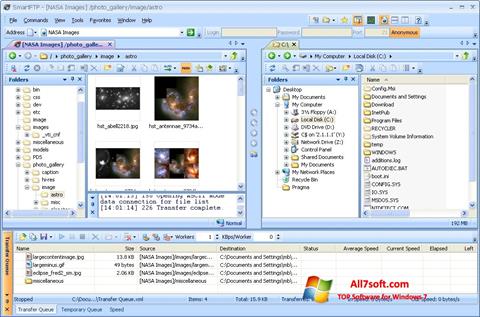 Screenshot SmartFTP Windows 7