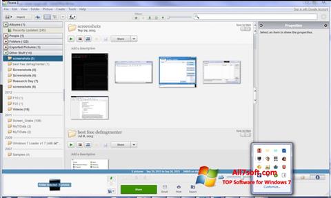 Screenshot Picasa Windows 7