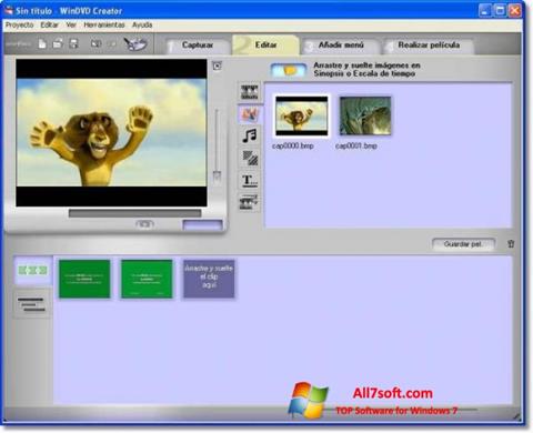 Screenshot WinDVD Creator Windows 7