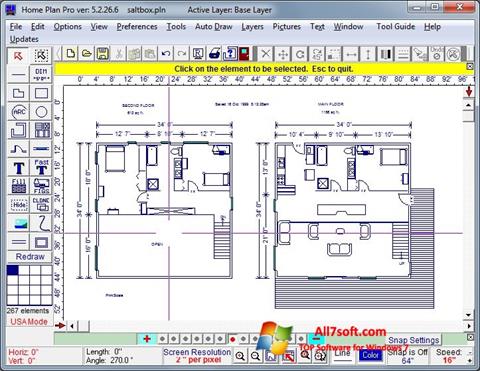 Screenshot Home Plan Pro Windows 7