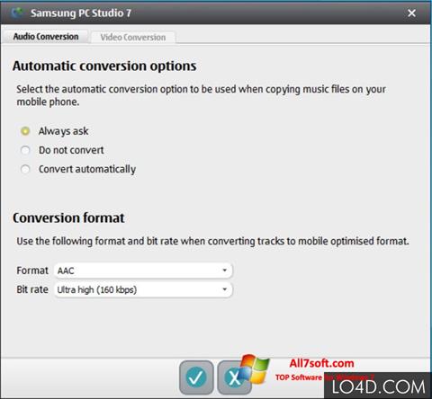 Screenshot Samsung PC Studio Windows 7