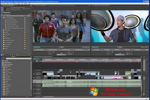 Screenshot Adobe Premiere Pro Windows 7