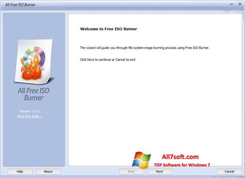 Screenshot ISO Burner Windows 7