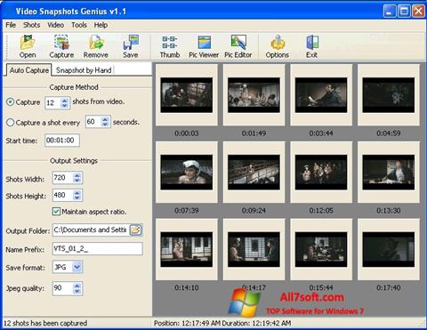 Screenshot SnapShot Windows 7