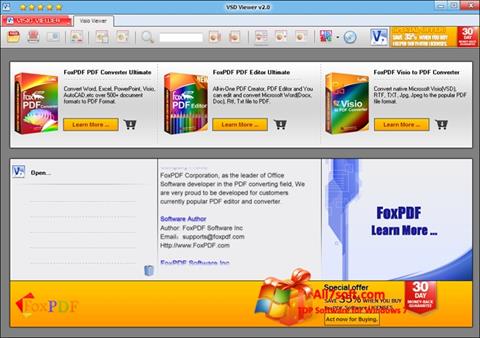 Screenshot VSD Viewer Windows 7