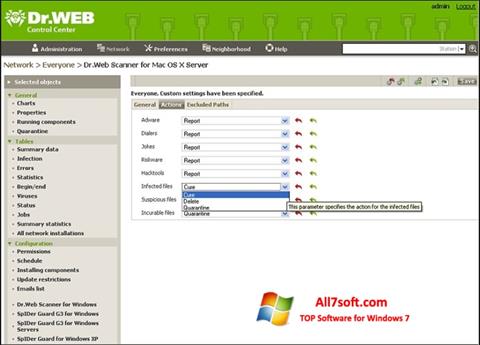 Screenshot Dr.Web Antivirus Windows 7