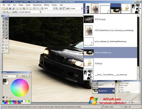 Screenshot Paint.NET Windows 7