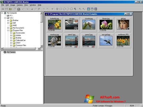 Screenshot Olympus Master Windows 7