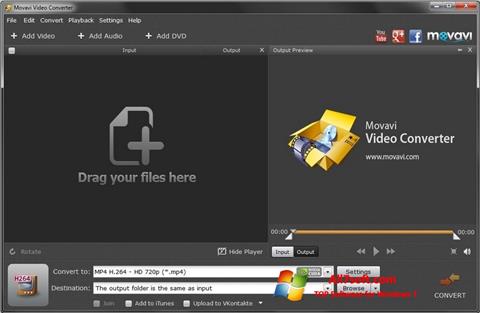 Screenshot Movavi Video Converter Windows 7