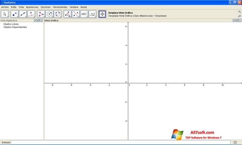 Screenshot GeoGebra Windows 7