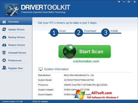 Screenshot Driver Toolkit Windows 7