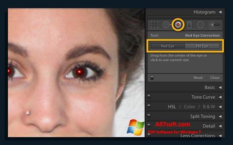 Screenshot Red Eye Remover Windows 7