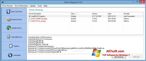 Screenshot Driver Magician Windows 7